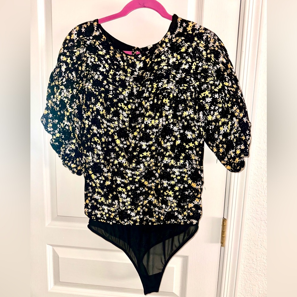 Free People bodysuit top